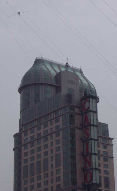 Jay Cochrane's record-setting skywalk
