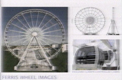 Proposed Ferris Wheel on Clifton Hill in Niagara Falls