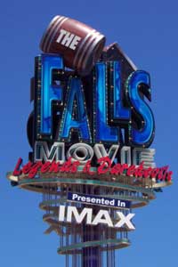 The Falls Movie sign