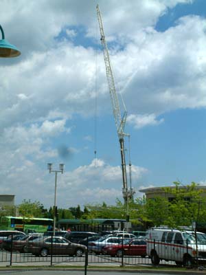 Crane on Falls Avenue in Niagara Falls