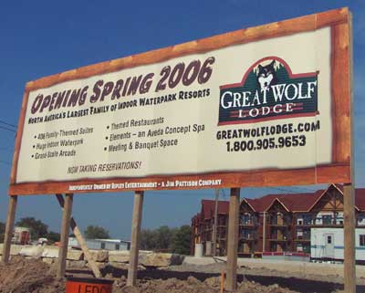 Great Wolf Lodge progress 03