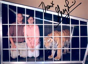 Greg Frewin Theatre Tiger Photo