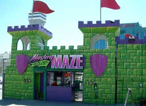 Front of Mystery Maze