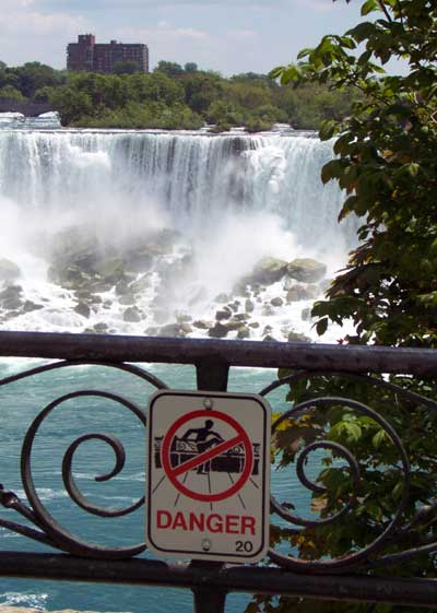 Danger in Niagara Falls