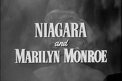 Niagara Falls and Marilyn Monroe