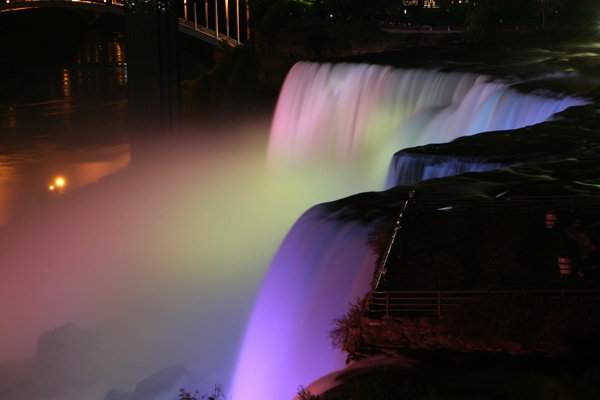 American Falls at Night