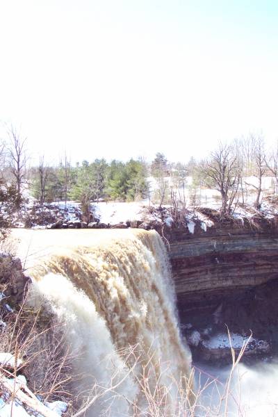 20050404 Ball's Falls after Snowfall 19