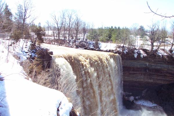 20050404 Ball's Falls after Snowfall 22