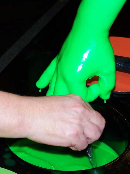 Making a Wax Hand - Step 06