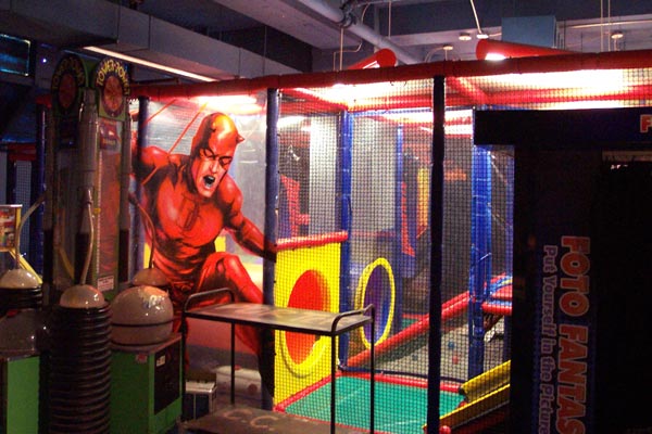 Marvel Super Heroes Adventure City in Winter 2007 06