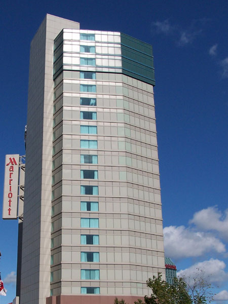 Marriott Niagara Falls Fallsview Resort and Spa side
