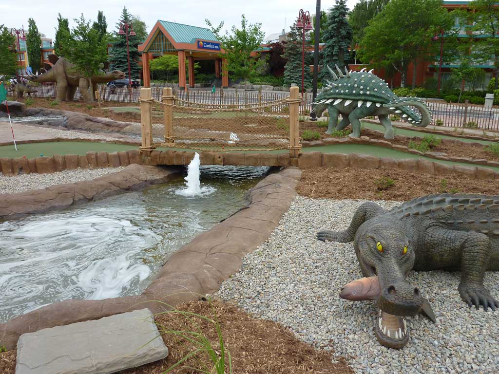 Dinosaur Adventure Golf in Summer 2011 09