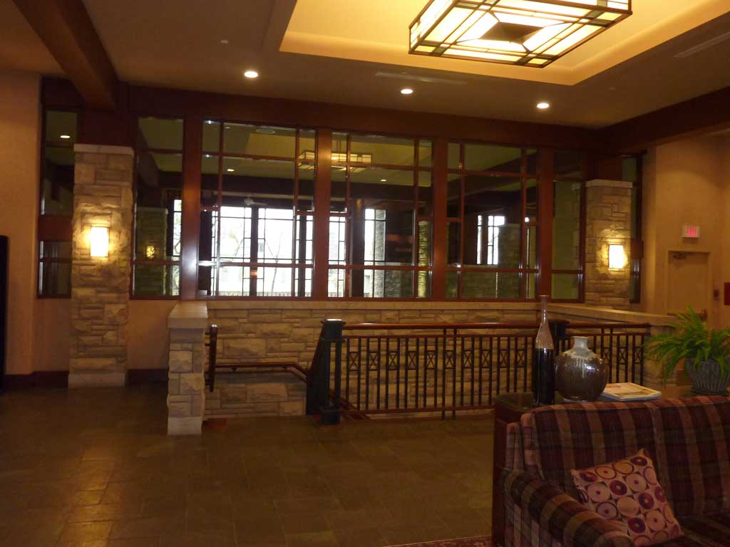 The inside of the Doubletree Fallsview Resort & Spa by Hilton - Niagara Falls in Fall 2012 - 10