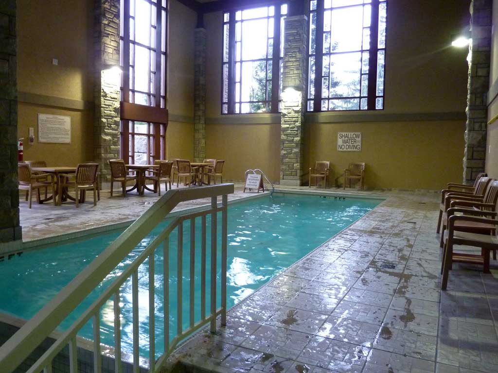 The inside of the Doubletree Fallsview Resort & Spa by Hilton - Niagara Falls in Fall 2012 - 13