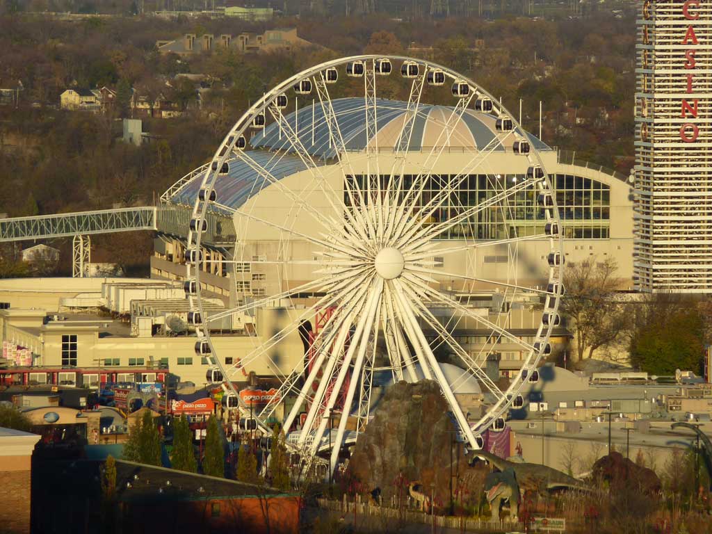 Views from the Doubletree Fallsview Resort & Spa by Hilton - Niagara Falls in Fall 2012 - 03