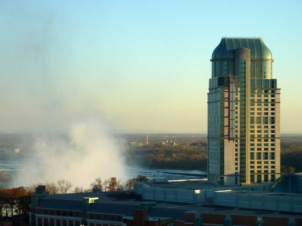 Views from the Doubletree Fallsview Resort & Spa by Hilton - Niagara Falls in Fall 2012 - 04