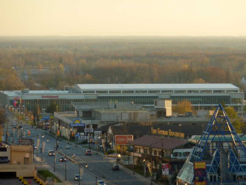 Views from the Doubletree Fallsview Resort & Spa by Hilton - Niagara Falls in Fall 2012 - 07