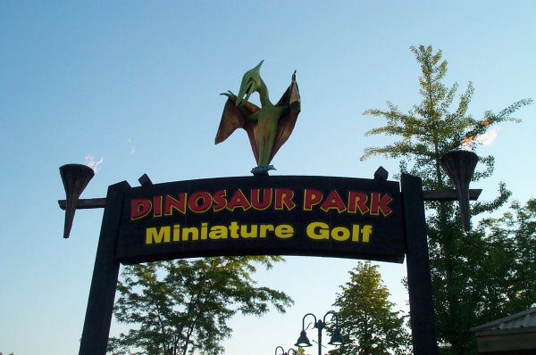 Dinosaur Park Sign