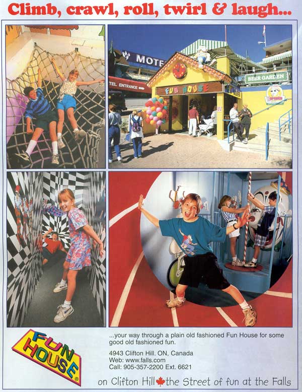 Attractions Niagara Fun House page