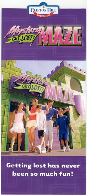 Mystery Maze leaflet front