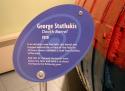 George Stathakis Death Barrel sign