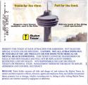 Skylon Tower Summer 2005 Ticket Stubs