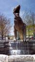 Dinosaur Park waterfall