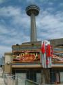 Skylon 4D Theatre with tower in background